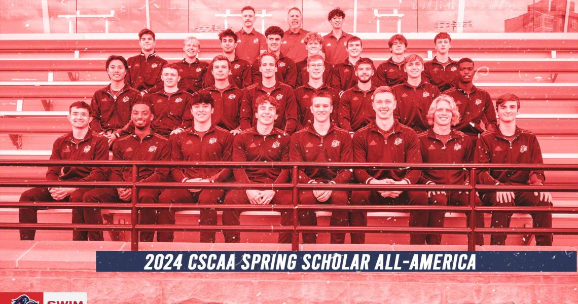 Men's Swimming and Diving Earn CSCAA Spring Scholar AllAcademic Honors